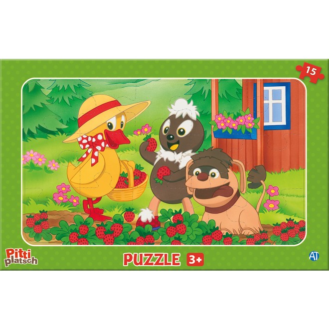 UNSER SANDMÄNNCHEN Rahmenpuzzle "Pittiplatsch"