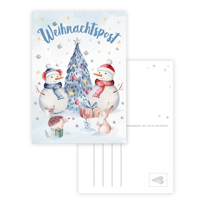 Postkartenbuch "Winterwald"