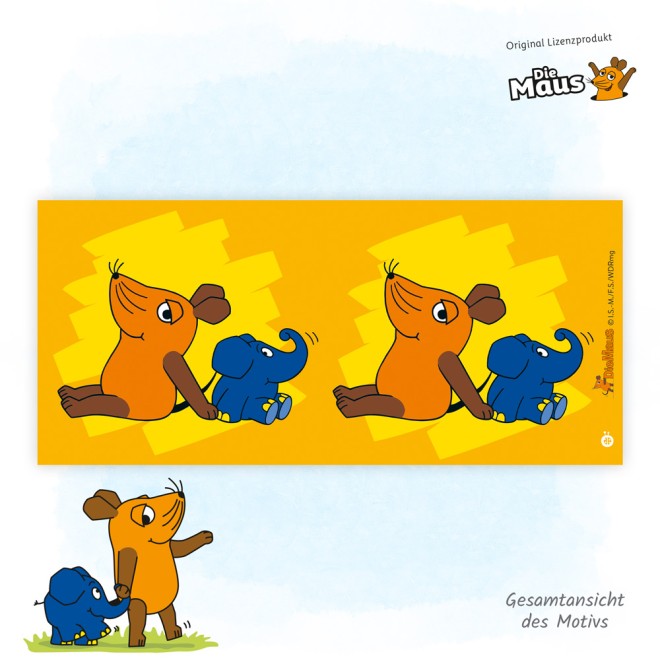 DIE MAUS Spardose "Maus & Elefant"
