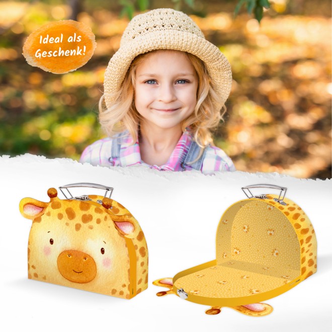Koffer "Giraffe" formgestanzt