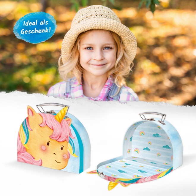 Koffer "Einhorn" formgestanzt