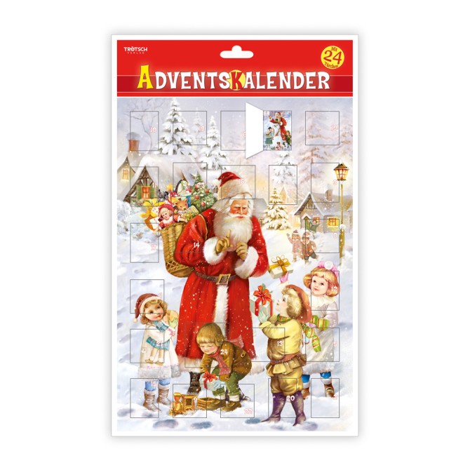 Adventskalender A 4 Bescherung