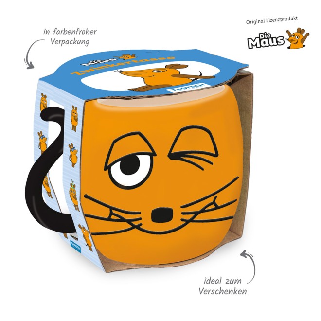 DIE MAUS 3D Zwinkertasse