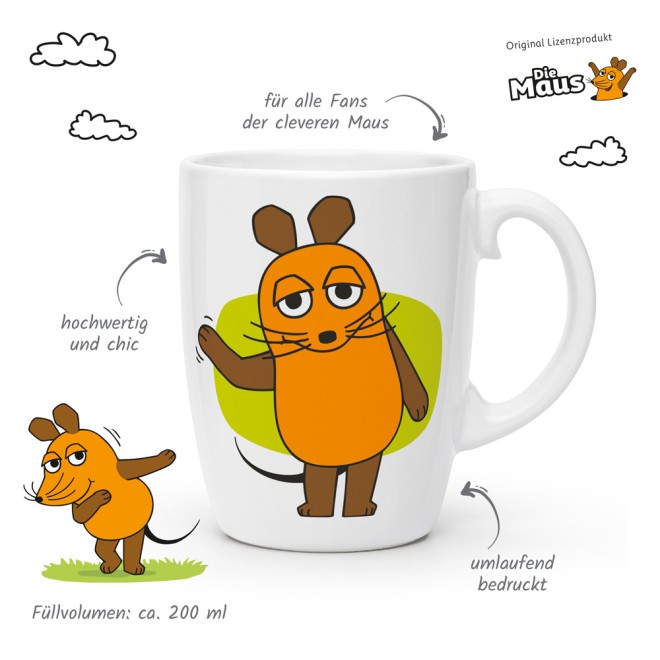 DIE MAUS Kindertasse "Maus"