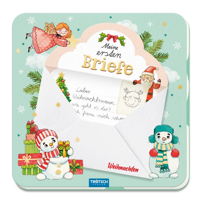 Briefpapierbuch Meine ersten Briefe "Weihnachten"