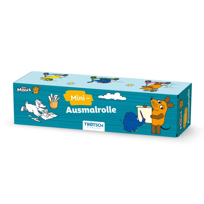 Die Maus Mini-Ausmalrolle
