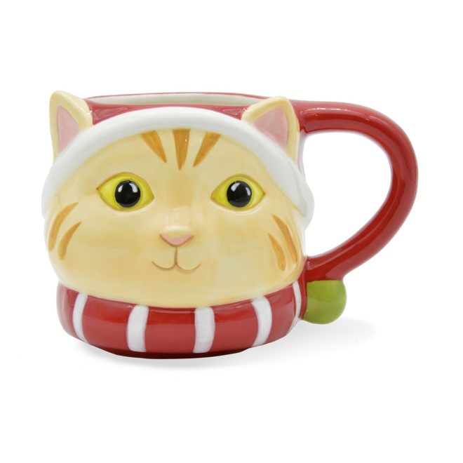 Wintertasse Katze klein