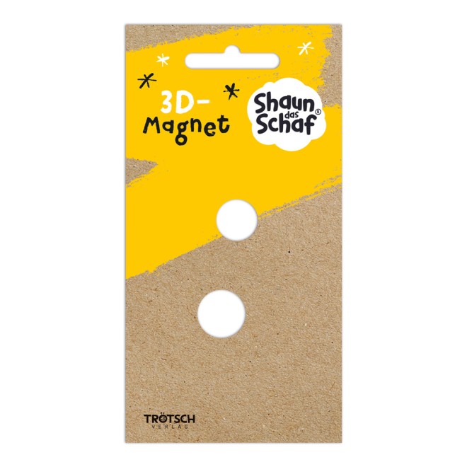 Shaun das Schaf 3D-Magnet stehend