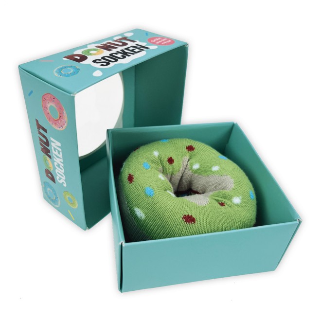 Socken Donut -grün-