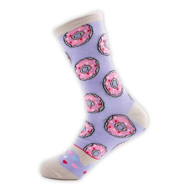 Socken Donut -rosa-