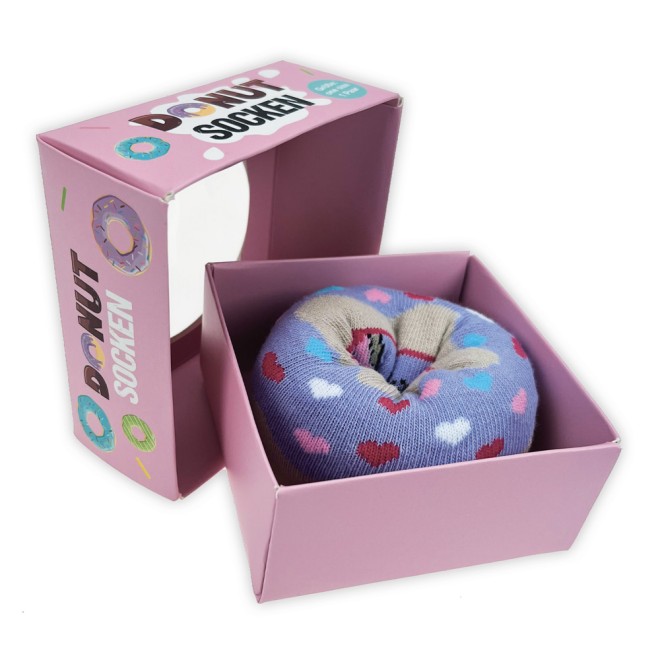 Socken Donut -rosa-