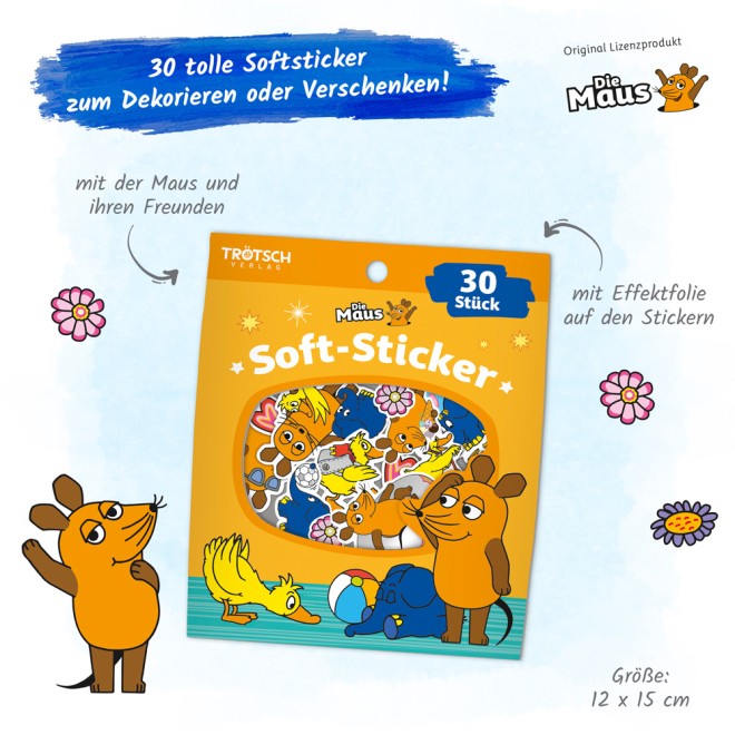 Die MAUS Soft-Sticker