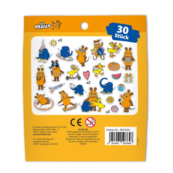 Die MAUS Soft-Sticker
