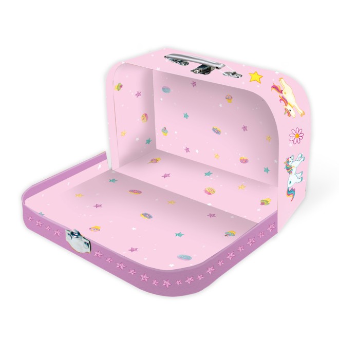 Kinderkoffer groß "Einhornwelt"