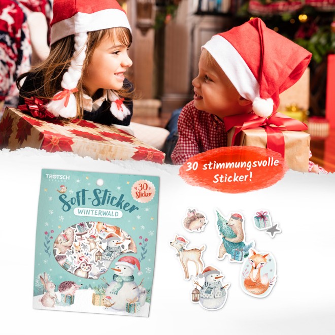 Soft-Sticker "Winterwald"