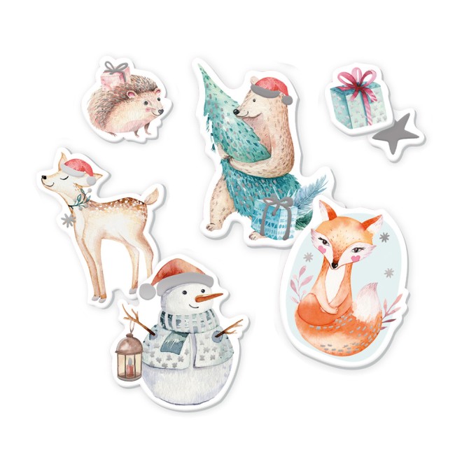 Soft-Sticker "Winterwald"