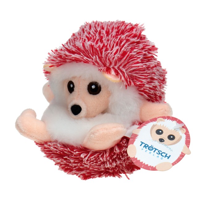 Plüschigel rot