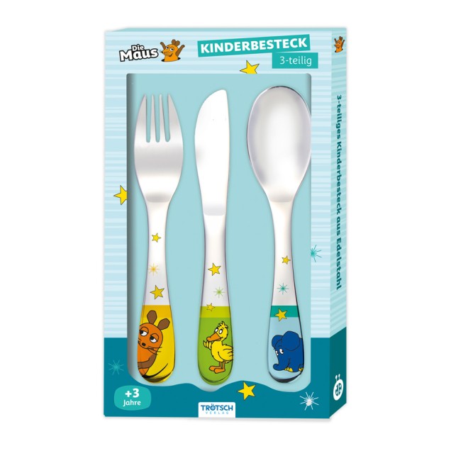 Die Maus Besteckset aus Edelstahl