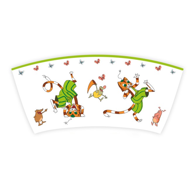 Pettersson und Findus Kindertasse Porzellan Findus