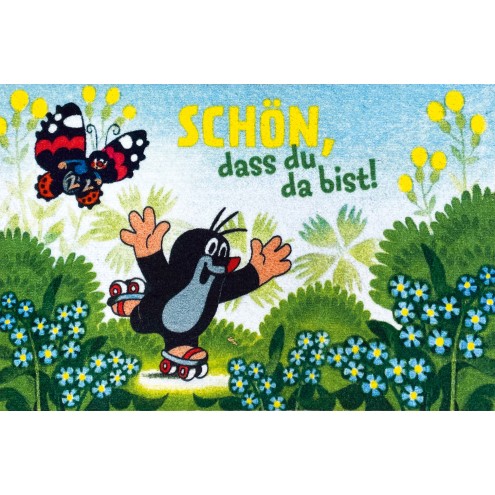 DER KLEINE MAULWURF Fußmatte "Schön"