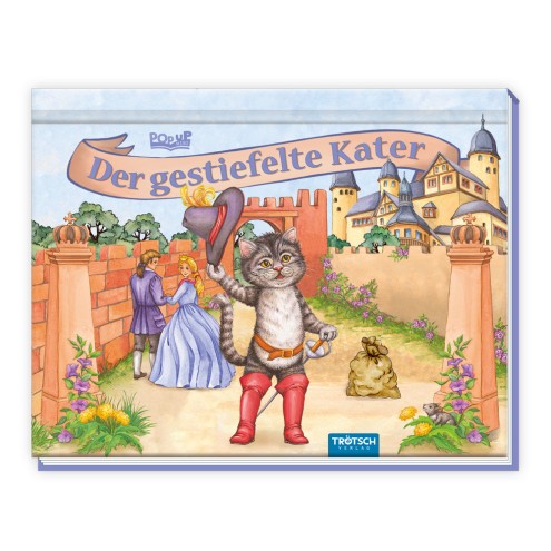 Märchenbuch/Pop-up-Buch "Der gestiefelte Kater"