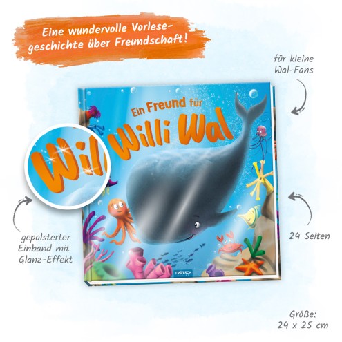 Vorlesebuch "Ein Freund für Willi Wal"