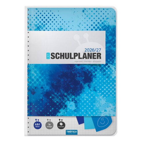 Schulplaner BLAU 26/27