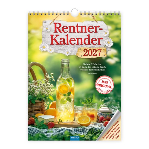 Classickalender Rentnerkalender 2027
