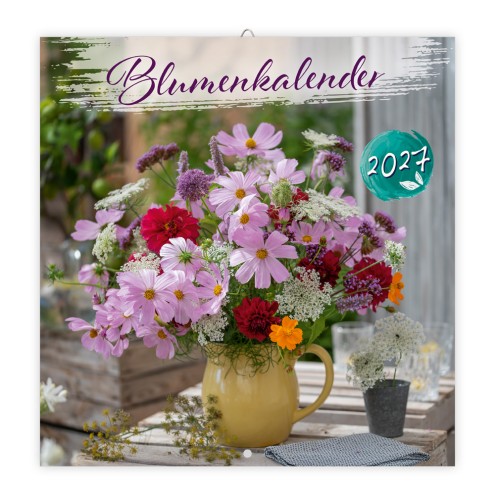 Broschürenkalender Blumenkalender 2027