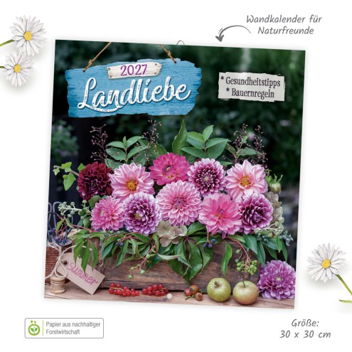 Broschürenkalender Landliebe 2027