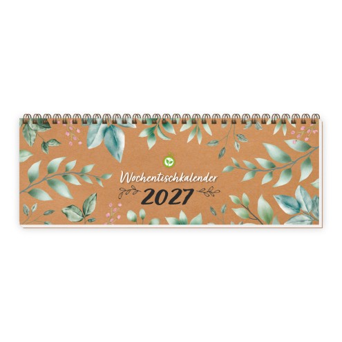Wochentischkalender Natur 2027