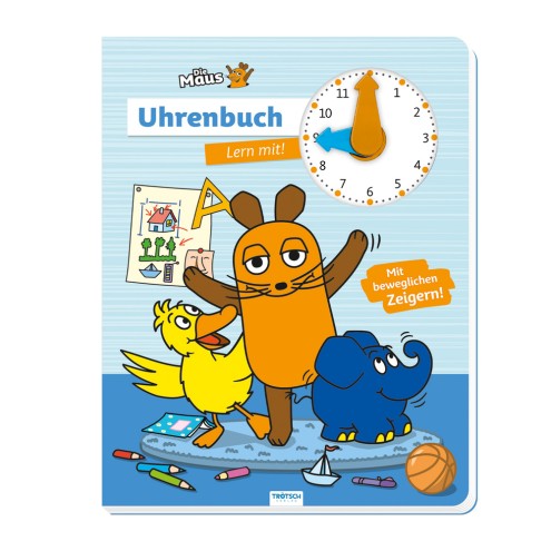 Die Maus Uhrenbuch Lern mit!