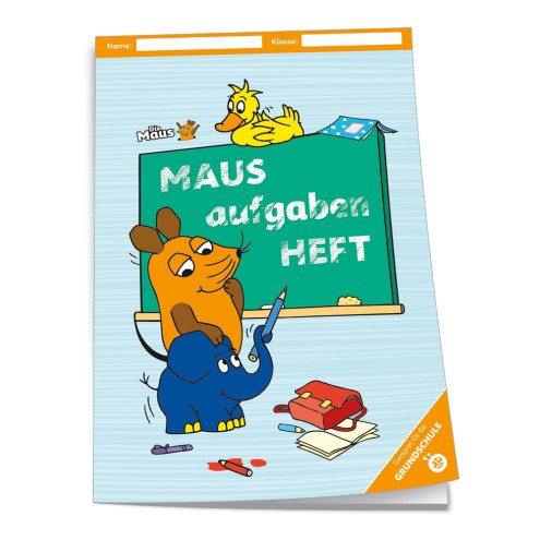 DIE MAUS Hausaufgabenheft Grundschule