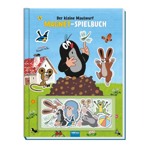 Der kleine Maulwurf Magnet - Spielbuch Pappenbuch mit Magneten