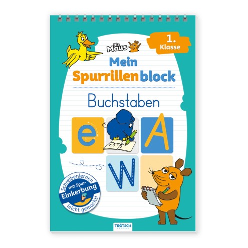 Spurrille DIE MAUS Buchstaben