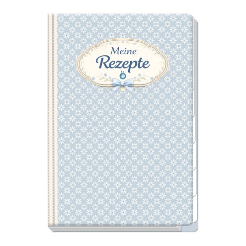 Rezeptbuch zum Selbsteintragen Meine Rezepte Vintage