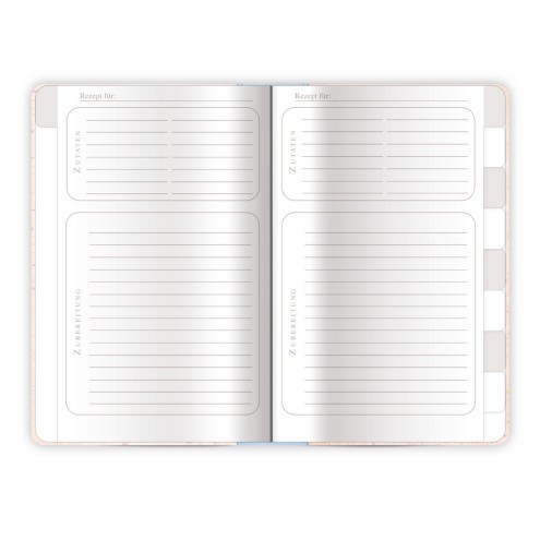 Rezeptbuch zum Selbsteintragen Meine besten Backrezepte