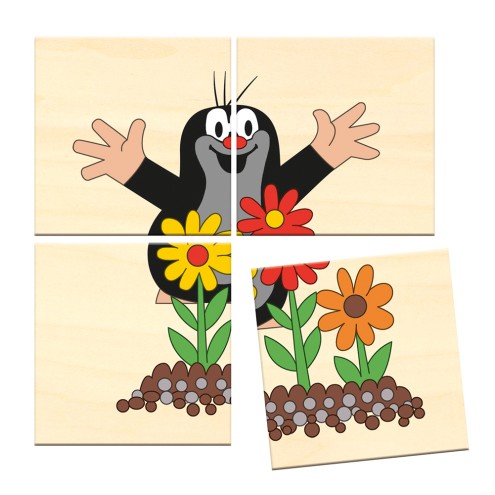 DER KLEINE MAULWURF Erster Puzzlespaß
