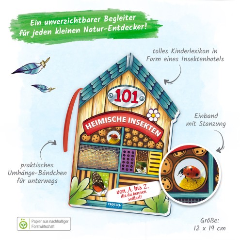 Wissensbuch "101 Heimische Insekten"