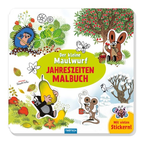 DER KLEINE MAULWURF Jahreszeitenmalbuch