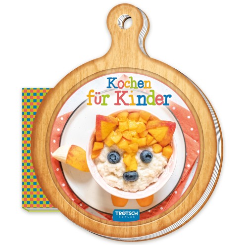 Rezeptbuch Brettchen "Kochen für Kinder"