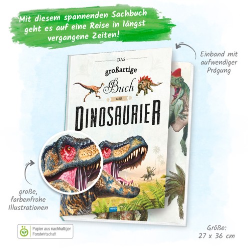 Das großartige Buch der Dinos