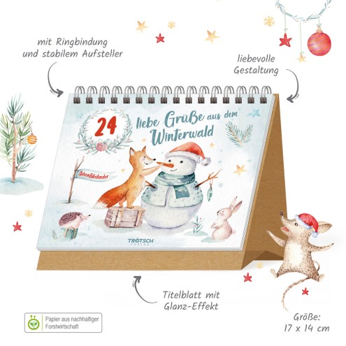 Adventskalender Winterwald