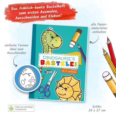 Kinderbastelei "Dino"