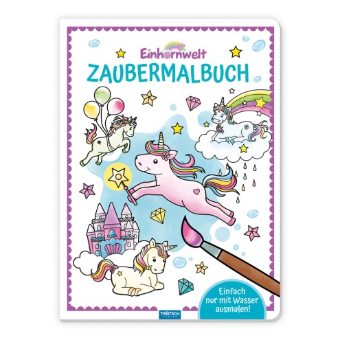 Zaubermalbuch "Einhornwelt"