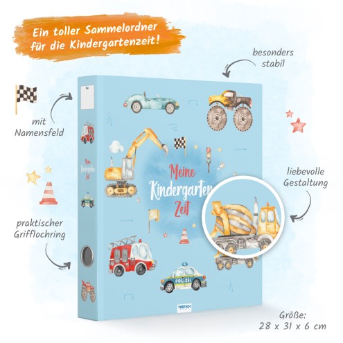 Ordner Kindergarten "Fahrzeuge"