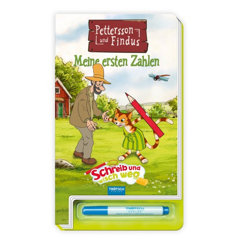 PETTERSSON & FINDUS Schreib wisch und weg "Zahlen"