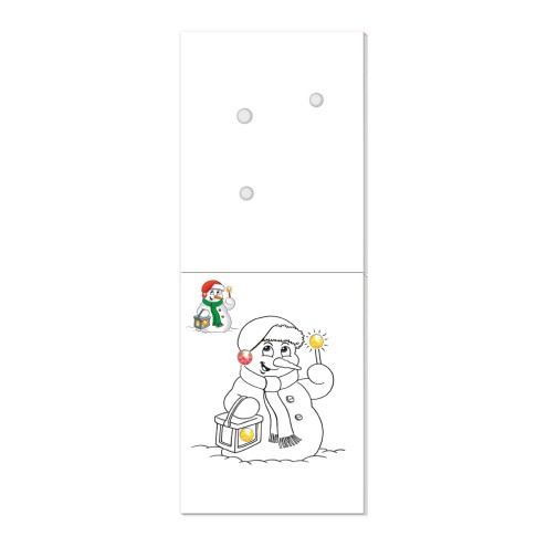 Weihnachtsmalblock