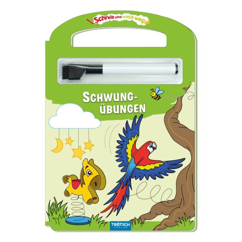Schreib und wisch weg "Schwungübungen" mit Stift