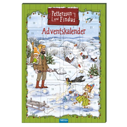 Magnet-Adventskalender Pettersson und Findus